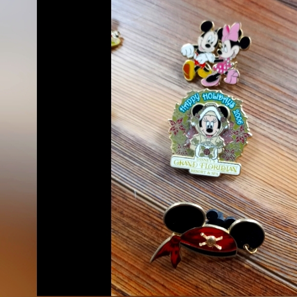 Disney Other - DISNEY PINS SET OF 3 2006